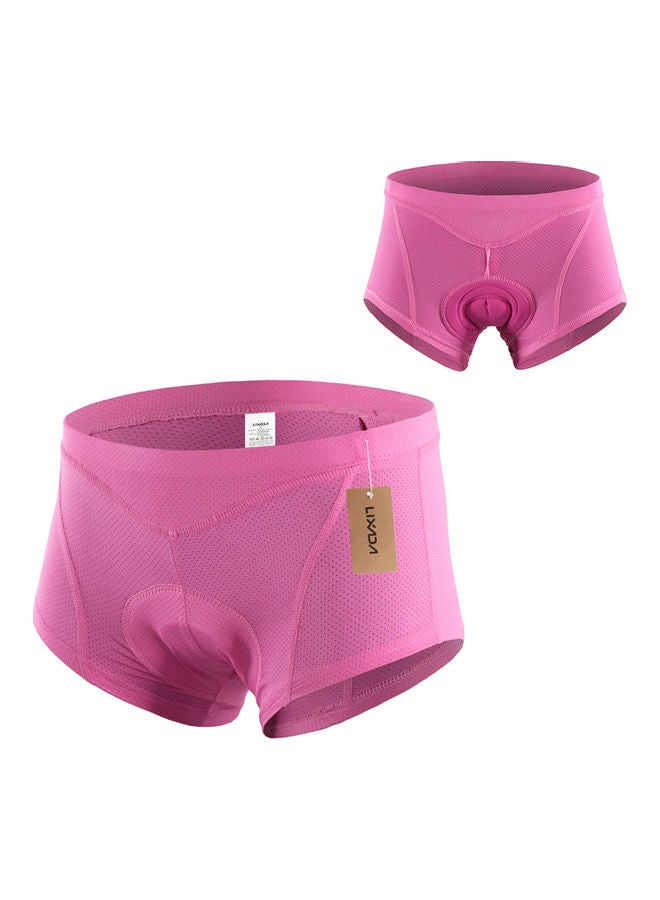 Women 3D Gel Padded Bicycle Shorts L
