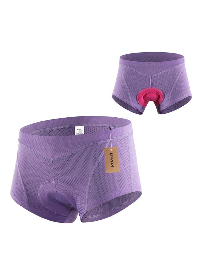 Women 3D Gel Padded Bicycle Shorts L