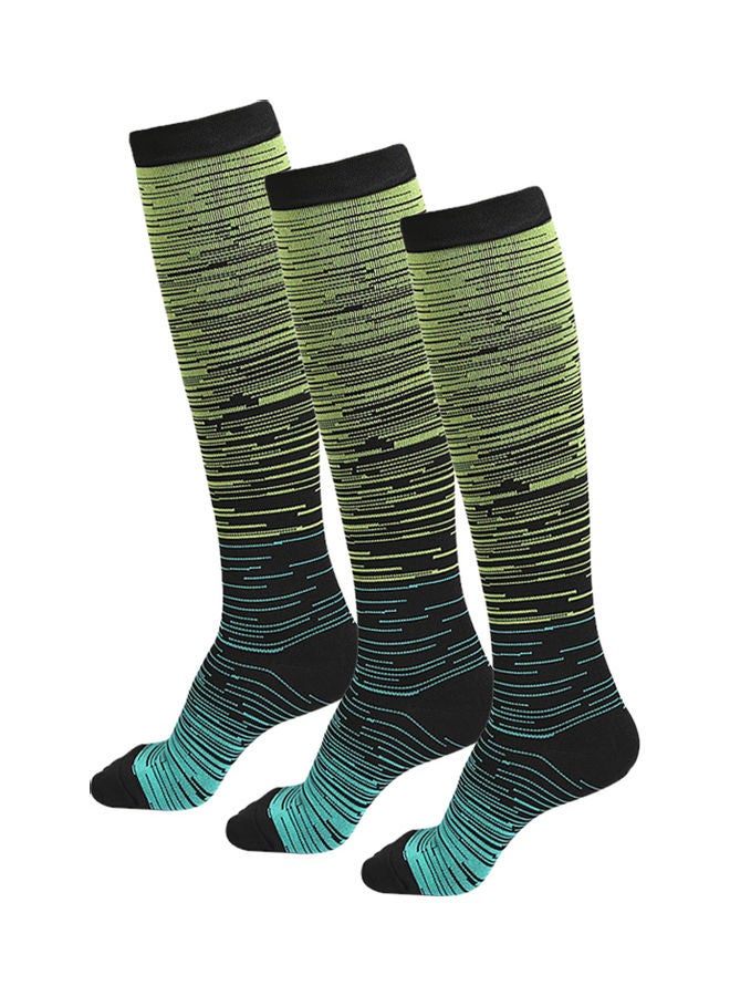 Pair Of 3 Cycling Stockings Socks S