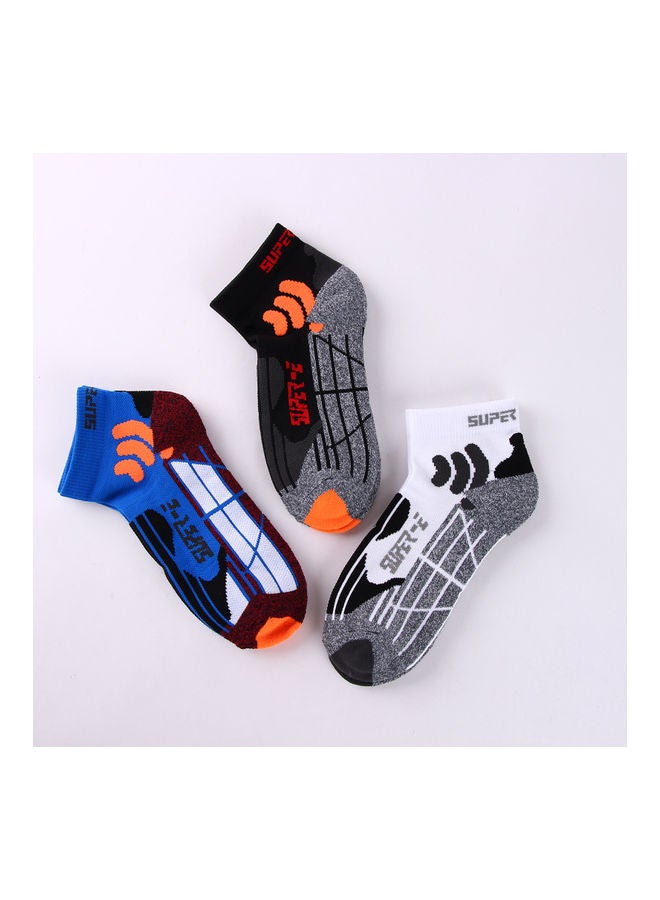Men Sport Socks 3 Pairs Pack 18 x 3 x 15cm