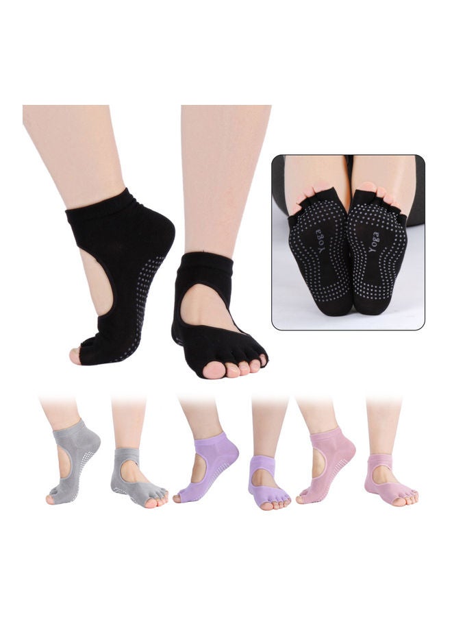 Elastic Short Exercise Socks 17.6x9.35x1.25cm