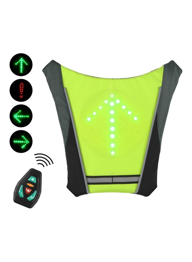 USB Rechargeable Safety Light Bag With Direction Indicator