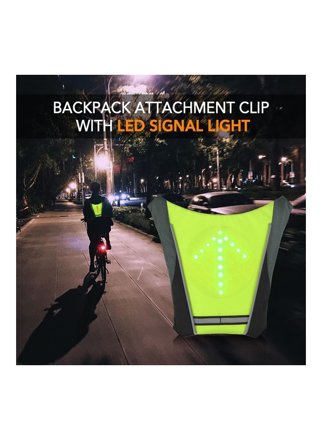 USB Rechargeable Safety Light Bag With Direction Indicator