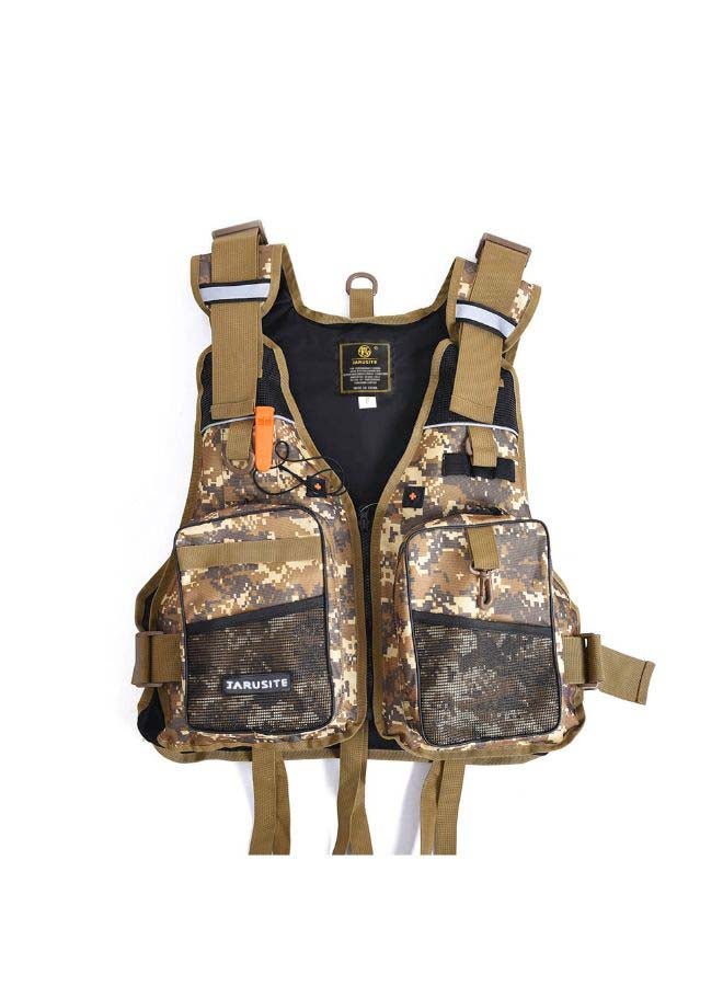 Outdoor Fishing Jacket Vest With Sun Hat