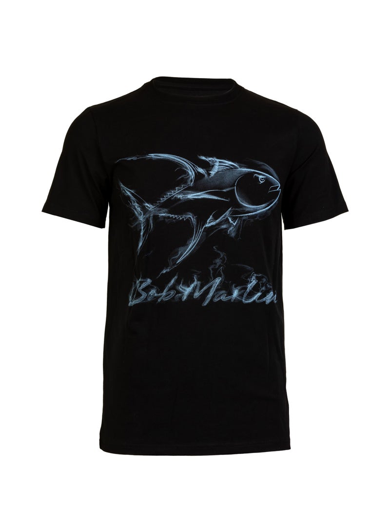 Bob Marlin Premium TShirt One Love for Fishing Vapor Tuna