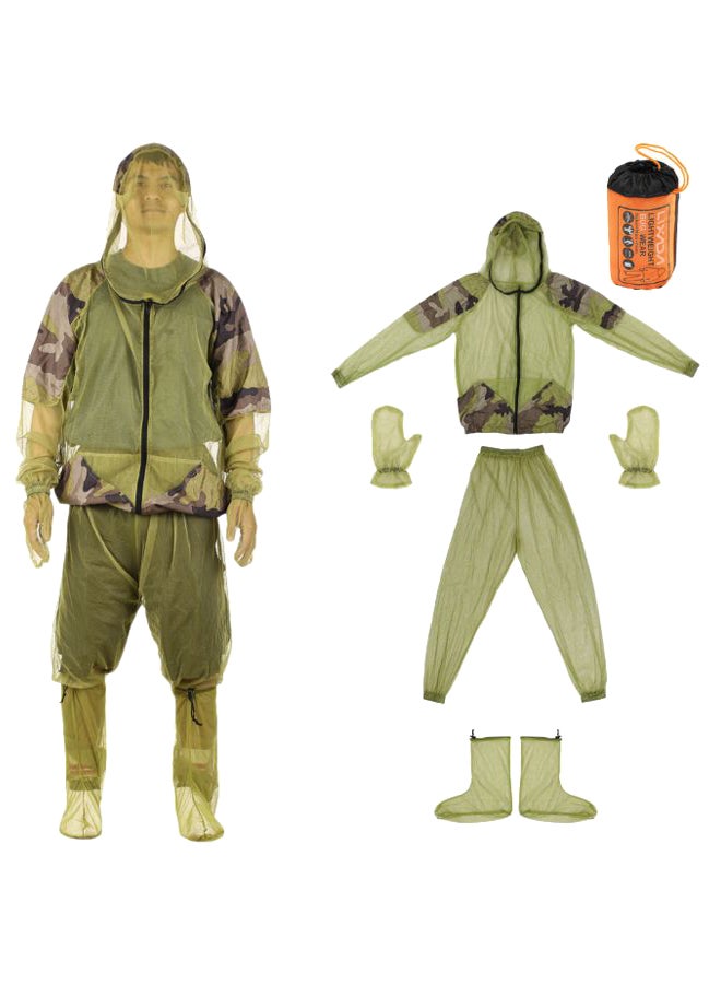 Mosquito Repellent Suit With Gloves And Shoe Cover XXXL