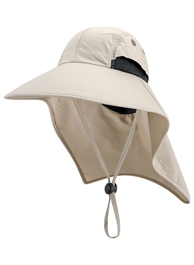 Uv Protection Fishing Hat With Neck Flap