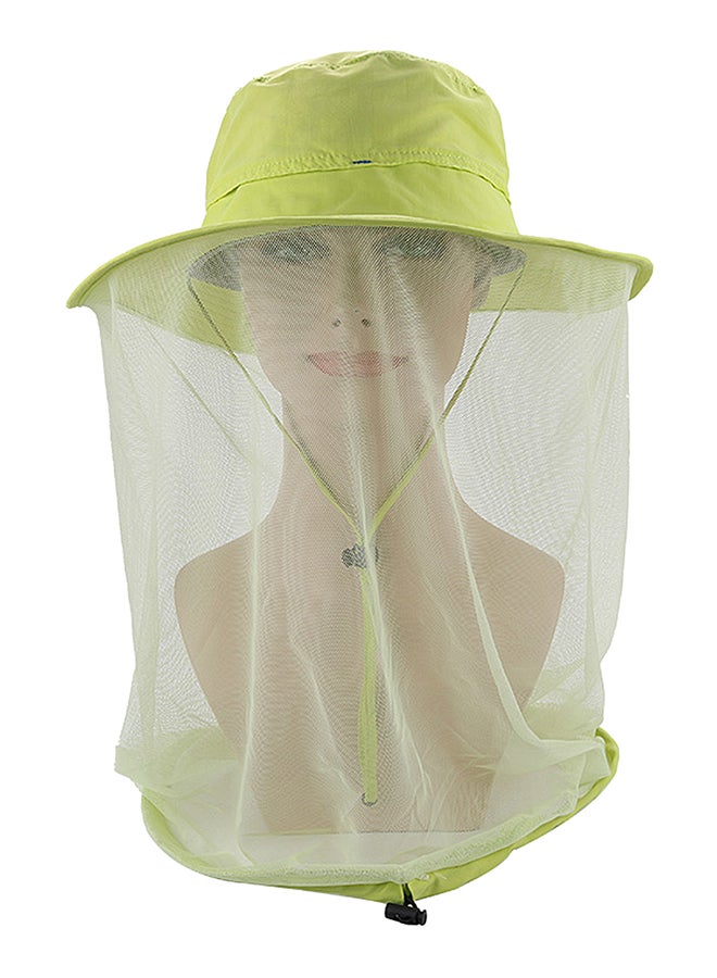 Anti-mosquito Mask Hat With Head Net Mesh