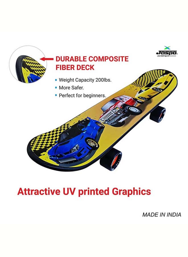 Concave Cruiser Standard Skateboard for Kids, Teens & Adults