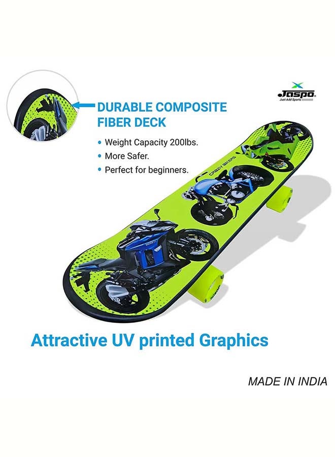 Concave Cruiser Standard Skateboard for Kids, Teens & Adults