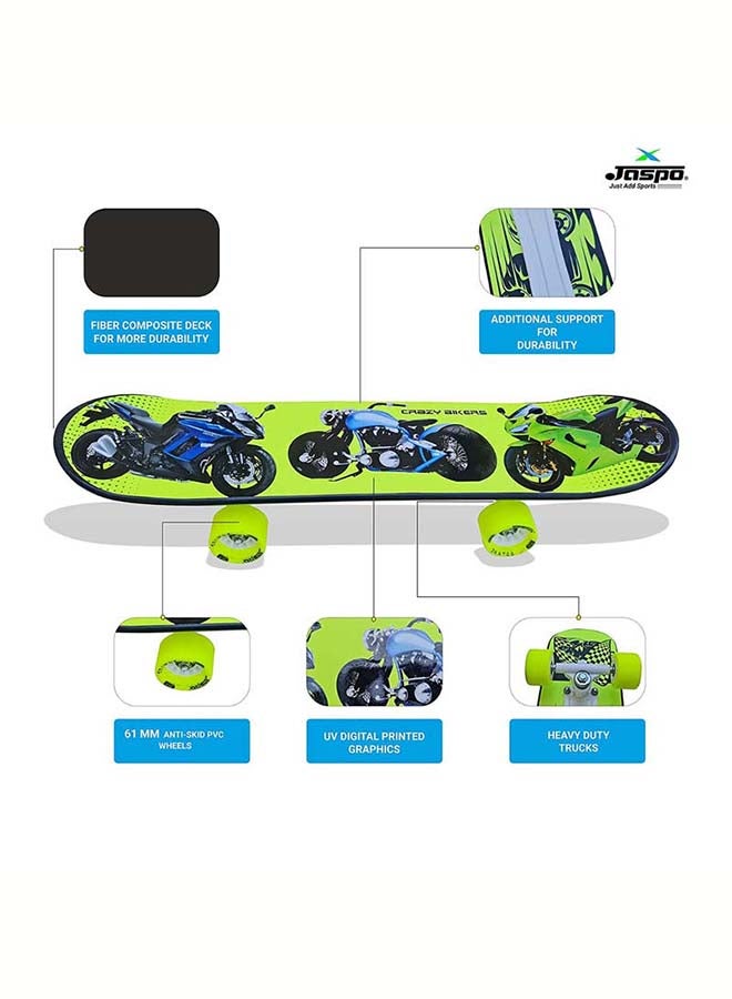 Concave Cruiser Standard Skateboard for Kids, Teens & Adults