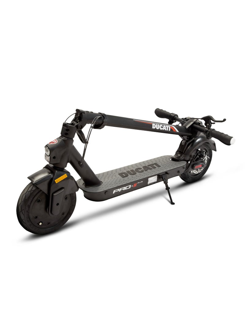 Pro-Ii Plus E-Scooter With Turn Signals, Stylish Design With Powerful 350W Brushless Motor, Max Range 25Km, 10” Puncture-Proof Tubeless Tyres,3.5