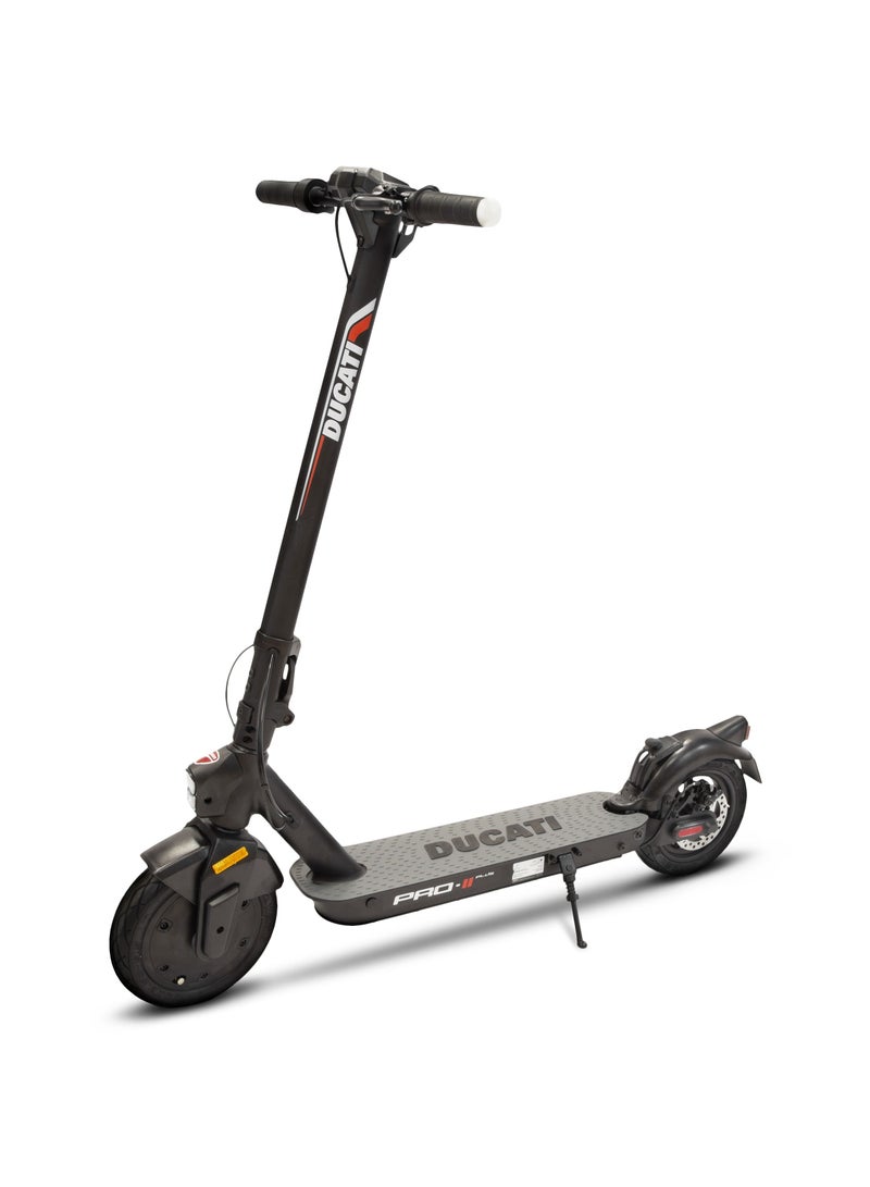 Pro-Ii Plus E-Scooter With Turn Signals, Stylish Design With Powerful 350W Brushless Motor, Max Range 25Km, 10” Puncture-Proof Tubeless Tyres,3.5