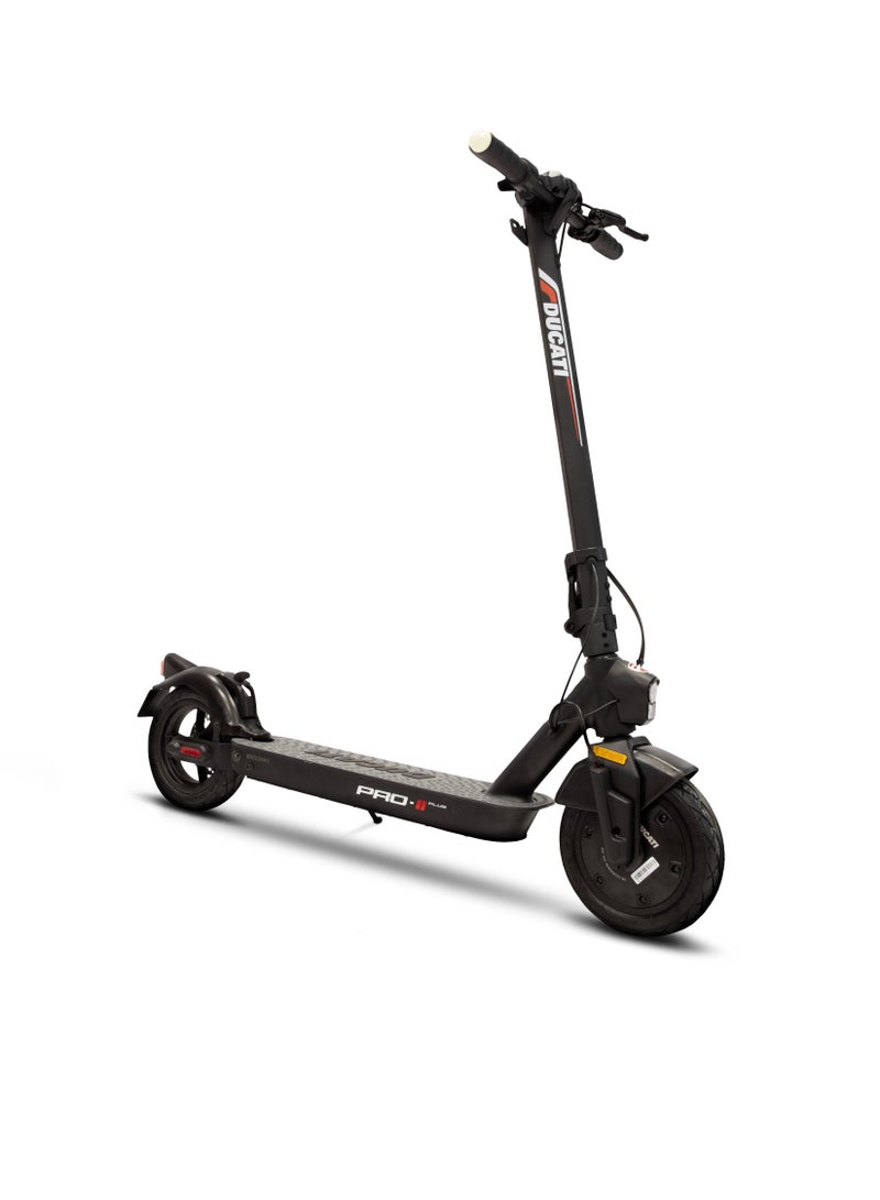 Pro-Ii Plus E-Scooter With Turn Signals, Stylish Design With Powerful 350W Brushless Motor, Max Range 25Km, 10” Puncture-Proof Tubeless Tyres,3.5