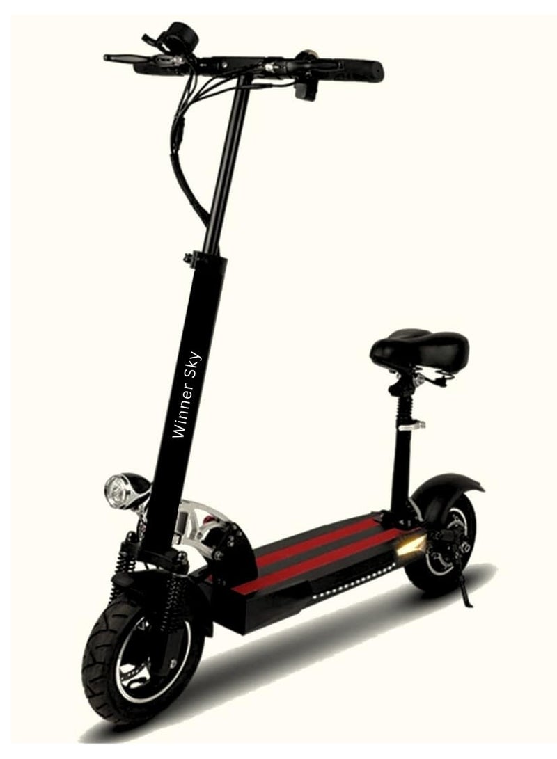 Electric Scooter E10 Upgraded Version 36V 10Ah Motor 800W Red