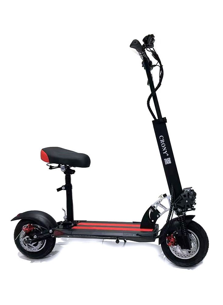 V10 High Speed Electric Scooter 10 inch Wide Tire High configuration E Scooter  km/h Fast Speed E scooter Strong Powerful Electric Scooter Foldable Electric Scooter