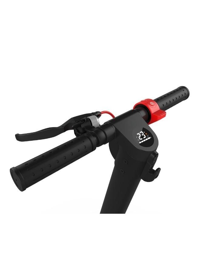 X7 Foldable Electric Scooter for Adults, 350W Brushless Motor, 25–38KM/H Speed, 8.5 inch Tires,36V/6.4AH Detachable Battery, 12–25KM Range, Portable Lightweight E-Scooter with LCD Display, Rear Disc Brake, Aluminum Frame, Urban Commuter Smart Ride, App-Connected, LED Headlight, High-Speed, Battery-Powered, Last-Mile Compact Mobility Scooter,Black