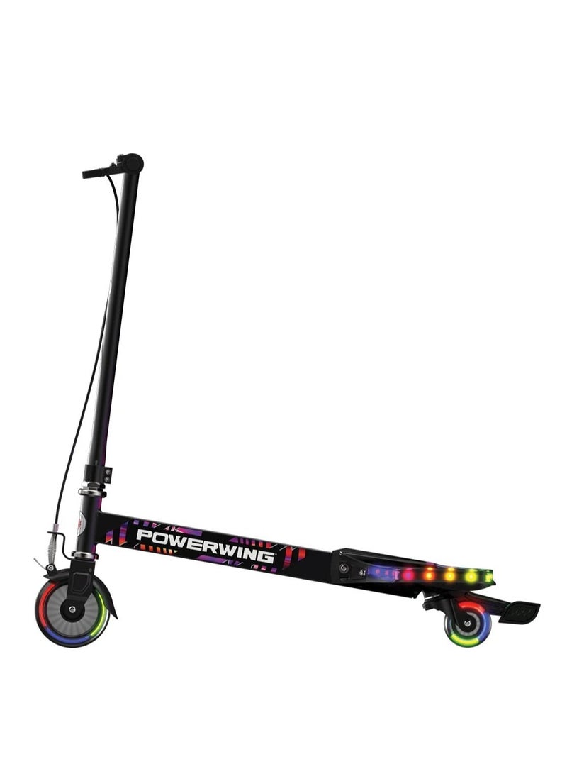 PowerWing Lightshow Caster Scooter