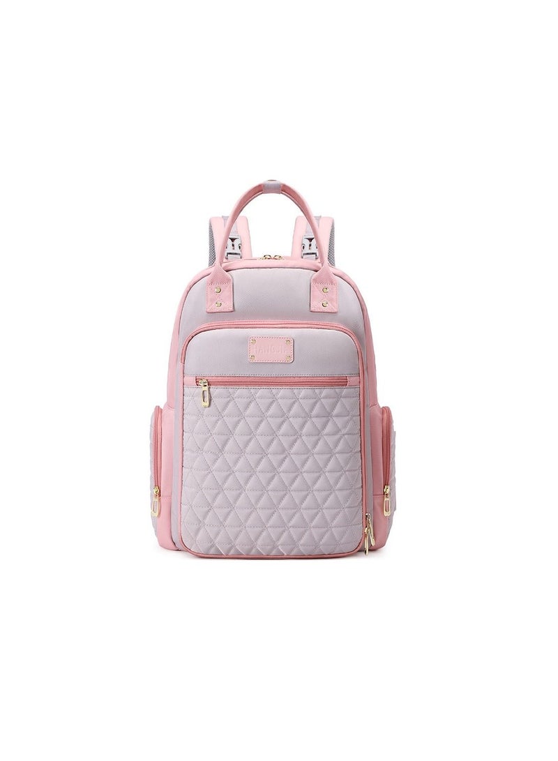 Fashion mommy bag going out large capacity wholesale mother and baby bag multifunctional portable waterproof diaper bag backpack