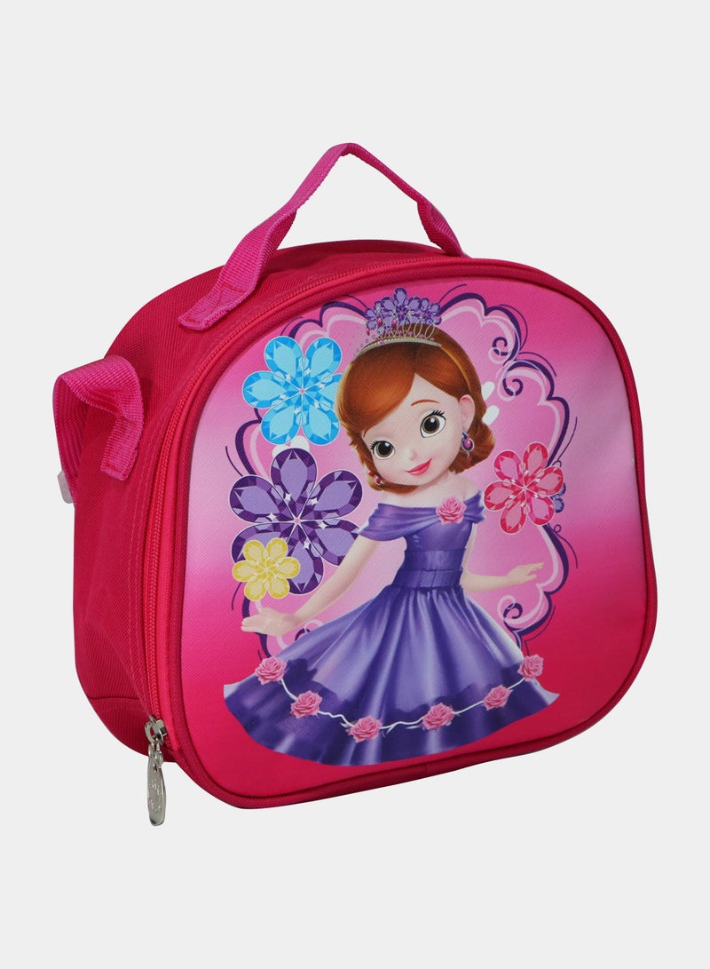 Kids School Trolley Backpack set of 3 With Pencil case and lunch bag for Girls