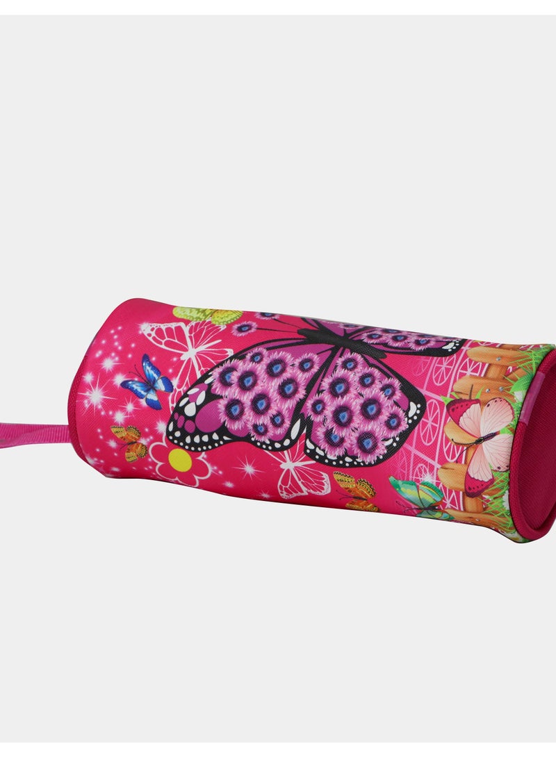Kids School Trolley Backpack set of 3 With Pencil case and lunch bag for Girls
