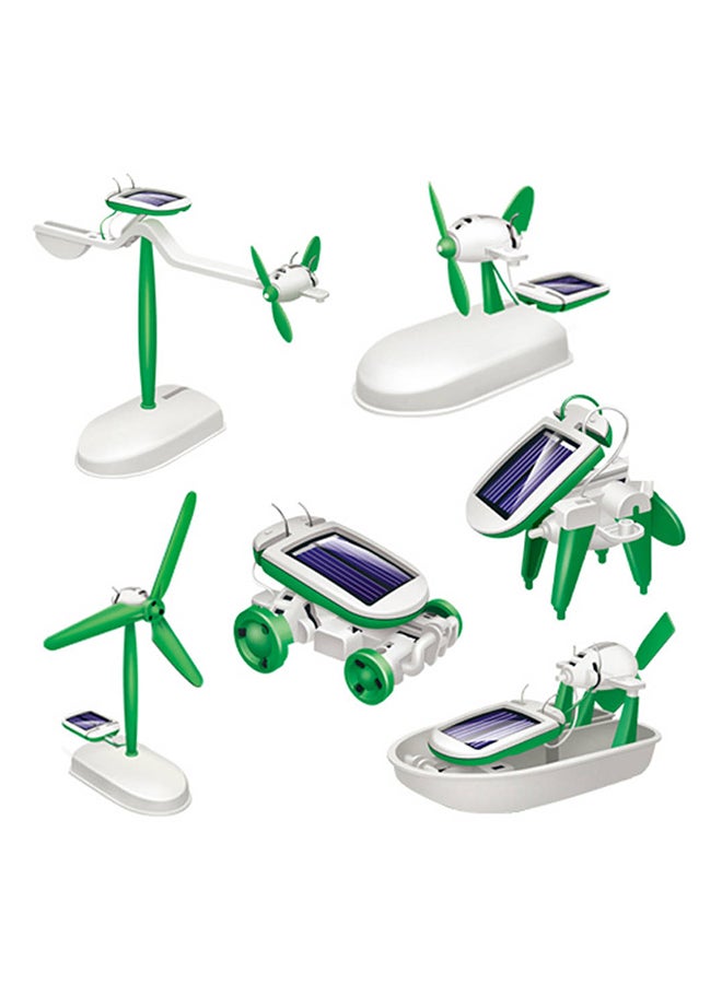 6-In-1 DIY Educational Learning Power Solar Robot Kit