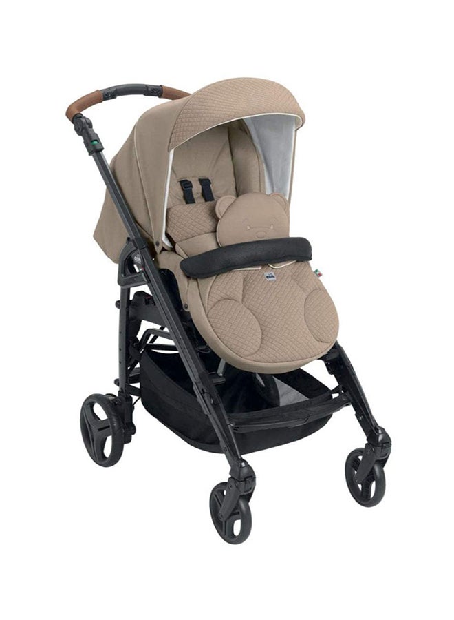 Baby Travel System, Comby Family Tris - T787 - From 0 To 4 Years Old, 22 Kg, Spacious And Deeper Carrycot, Rocking Function, Aluminium Frame, Portable And Compact Folding, Made In Italy