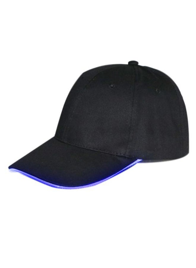 LED Light Baseball Hat Black/Purple