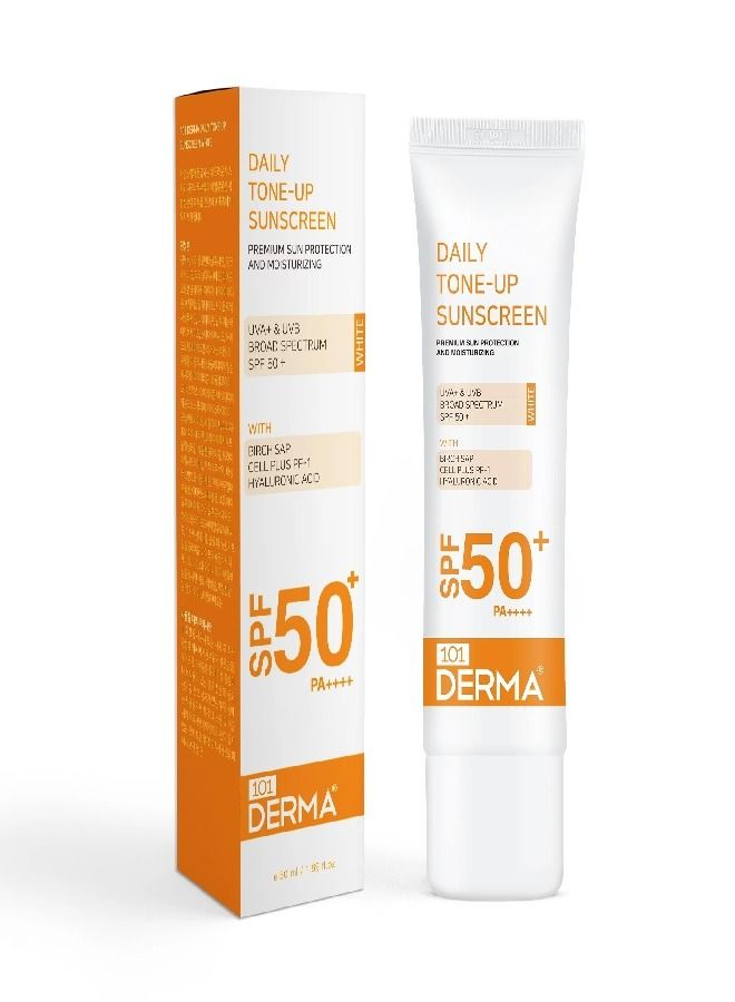 Derma 101 Daily Collagen Sunscreen White SPF50+ 50ml