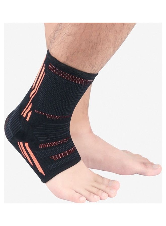 2-Piece Anti-Sprain Silicone Ankle Support Gear L