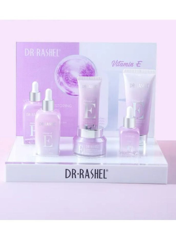 Vitamin E Hydrating & Restoring Skin Care Kit - 10 Piece Set