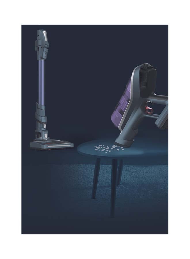 X-Force Flex 8.60 Allergy Kit, Cordless Vacuum Cleaner, Extreme Power, 185W, 22V Removable Battery, Up to 45 Minutes, Flex Technology, LED Lights 0 L 185 W TY9639HO Purple