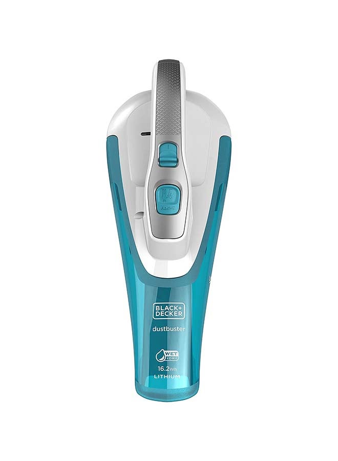 Wet & Dry Cordless Dustbuster Hand Vacuum, 10.8V 1.5Ah Li-Ion, 16.2Wh, Removable Filter, Lightweight, Wide Mouth, Best for Spills Dust Dirt and Small Debris, 240 ml 16.2 W WDA315J-B5 Blue/White