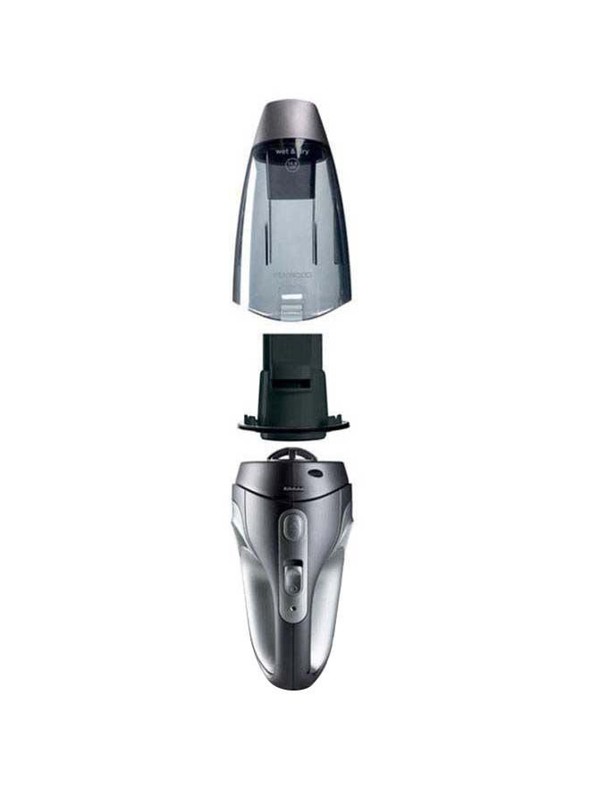 Cordless Vacuum Cleaner, Cordless Handheld, 14.8V Lithium Battery, 500ML Dust Capacity, 120ML Liquid Capacity, Crevice Tools, Brush Nozzle, Squeege, 120 W HVP19.000SI Silver
