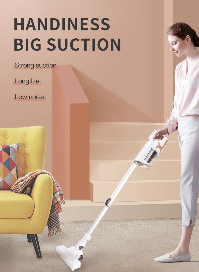 Handheld Electric Wired Household Vacuum Cleaner 500ml 700W SV-1300 White