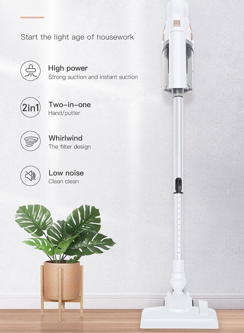 Handheld Electric Wired Household Vacuum Cleaner 500ml 700W SV-1300 White