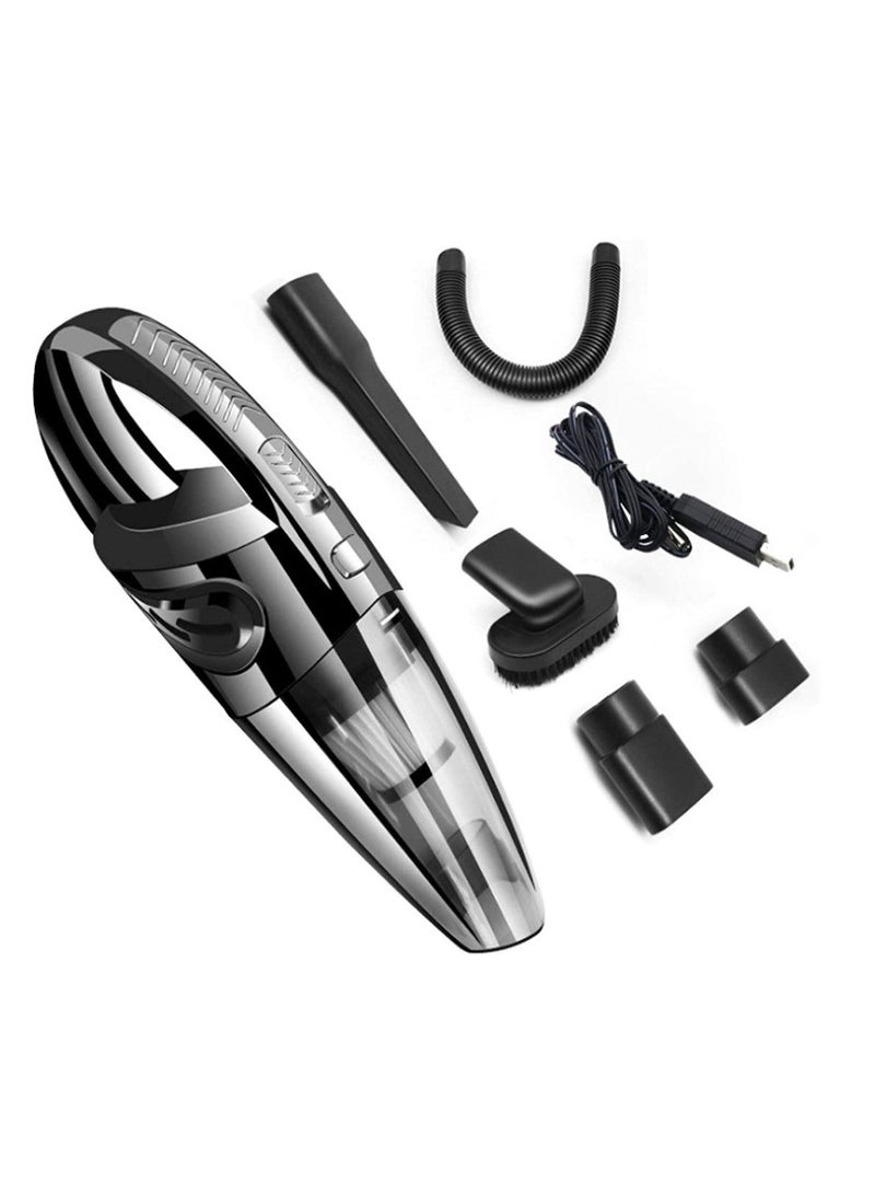 Handheld Vacuum Cordless Portable Dry Vacuum Cleaner for Car Home Pet Hair with Filter Rechargeable 2200mAh Lithium Battery 120W 3200kPA Powerful Suction