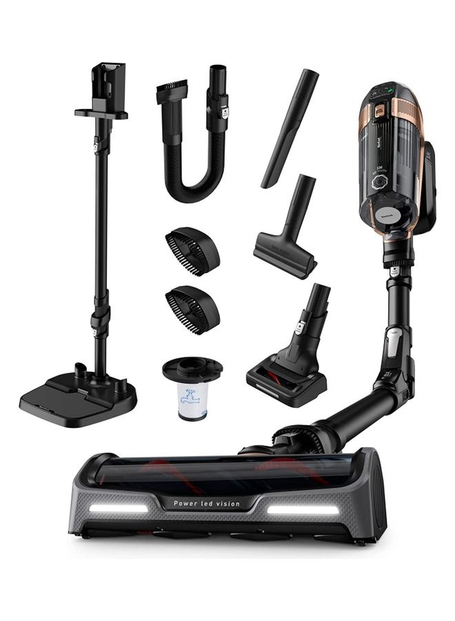 Vacuum Cordless Vacuum Cleaner | X-Force Flex 15.60 Vacuum Cleaner Cordless | With Docking Station |  Flex Technology | Animal Kit |Black/Copper | 2 Years Warranty 230 W TY99F1HO Black & Copper