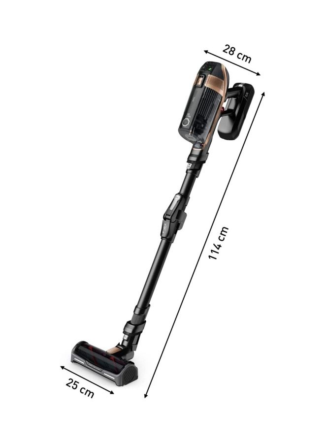 Vacuum Cordless Vacuum Cleaner | X-Force Flex 15.60 Vacuum Cleaner Cordless | With Docking Station |  Flex Technology | Animal Kit |Black/Copper | 2 Years Warranty 230 W TY99F1HO Black & Copper