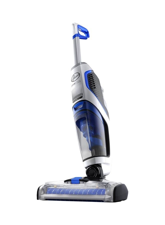 Onepwr Floormate JET Cordless Hard Floor Vacuum Cleaner Machine, Up To 30 Min Runtime, 3 Stage Filtration 3 In 1 Multi-Surface, Wash, Vac & Dry 0.65 L 1200 W CLHF-GLME Blue/Grey/Black