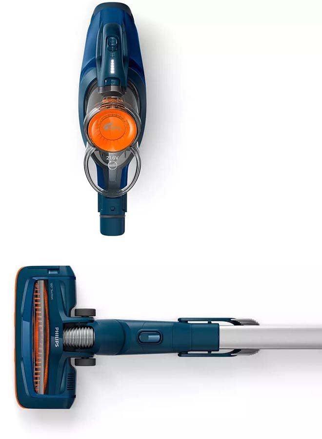 SpeedPro Cordless Stick Vacuum Cleaner 0.4 L 0 W FC6724/61 Blue/Grey