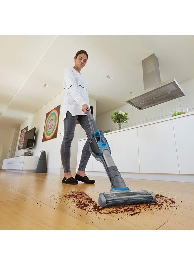 2-In-1 Cordless Stick Vacuum Cleaner Ideal For Hard Floors/Carpets And More 500 ml 36 W SVJ520BFS-B5 Grey/Blue