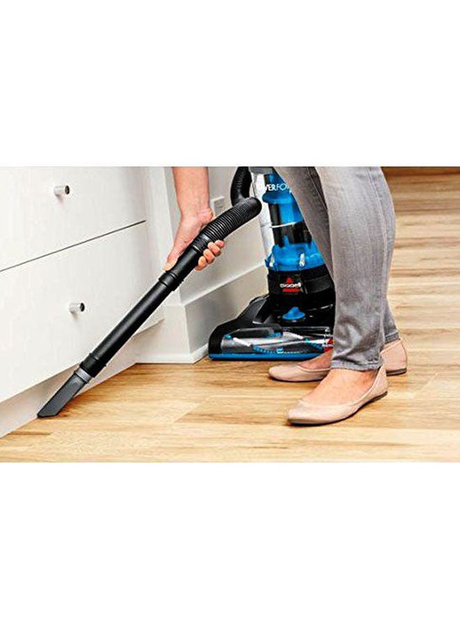 Upright Vacuum Cleaner PowerForce with Rotating Brush: Helix PowerForce Technology, Powerful Suction, Versatile Height Adjustments, Edge-to-Edge Cleaning, Efficient Dirt Separation, Lightweight and Maneuverable Design 1 L 1100 W BISM-2111E Blue/Black/Silver