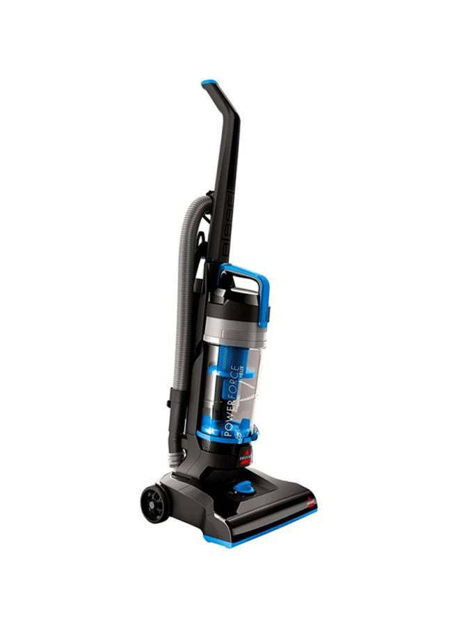 Upright Vacuum Cleaner PowerForce with Rotating Brush: Helix PowerForce Technology, Powerful Suction, Versatile Height Adjustments, Edge-to-Edge Cleaning, Efficient Dirt Separation, Lightweight and Maneuverable Design 1 L 1100 W BISM-2111E Blue/Black/Silver