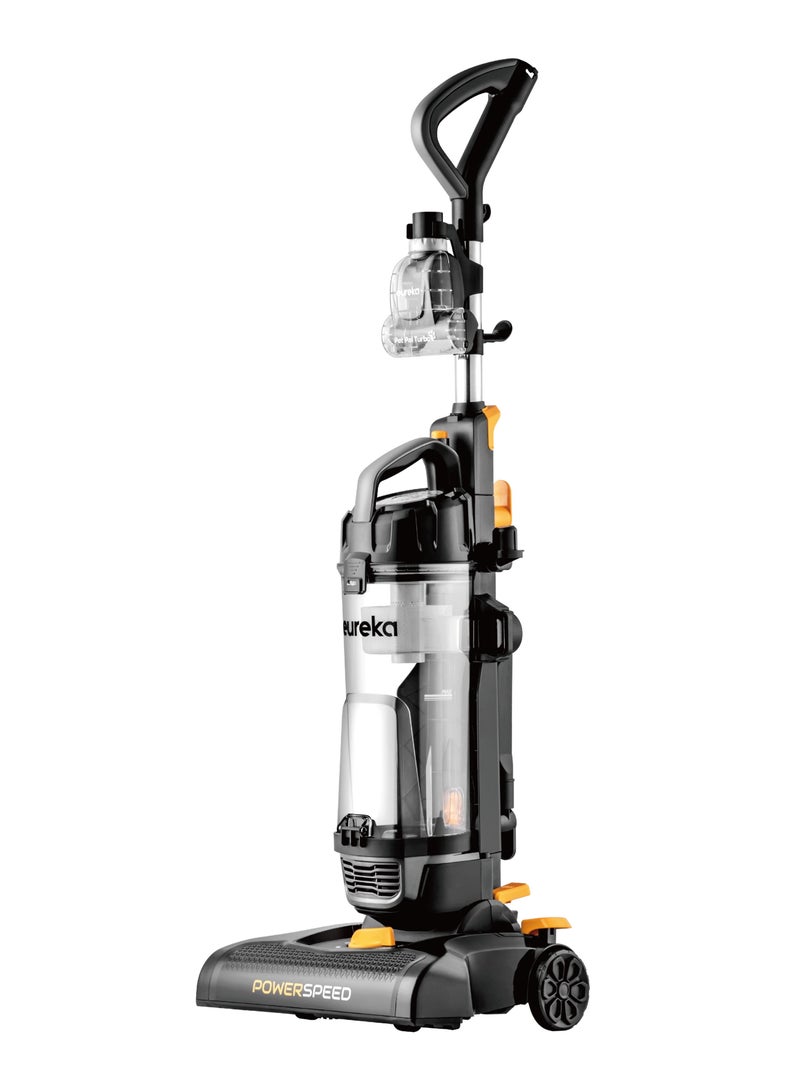 Corded Vacuum Cleaner PowerSpeed Lightweight Powerful Pet Upright Vacuum Cleaner for Carpet and Hard Floor, Turbo, 12.6