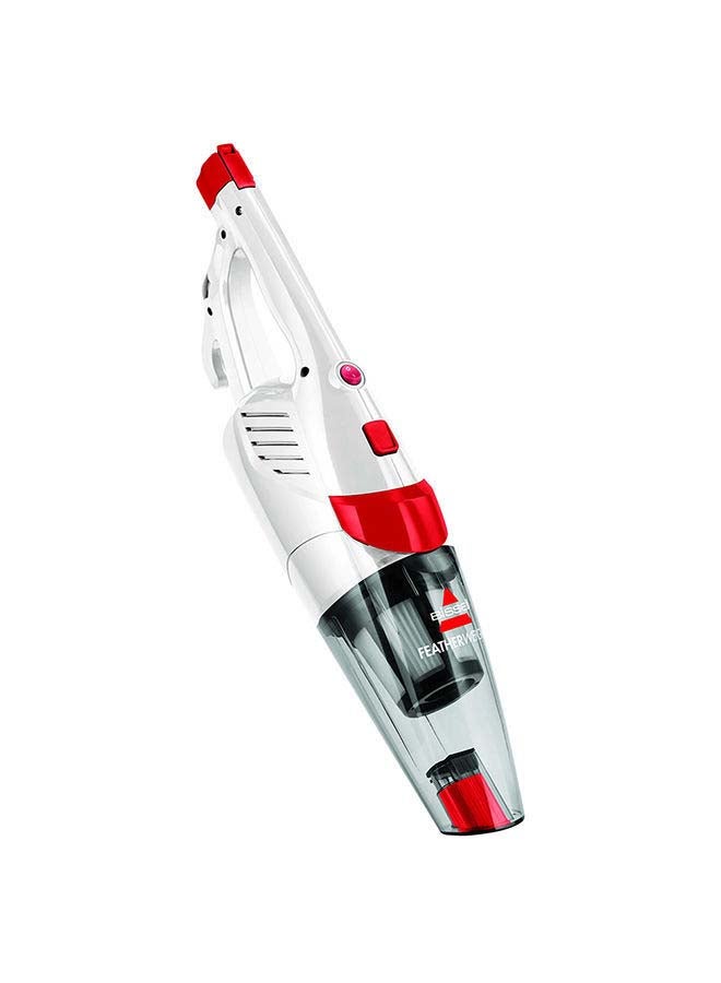 Featherweight 2-in-1 Stick Vacuum: Powerful Cleaning for Hard Floors, Lightweight and Portable Design 450 W 2024C White/Red