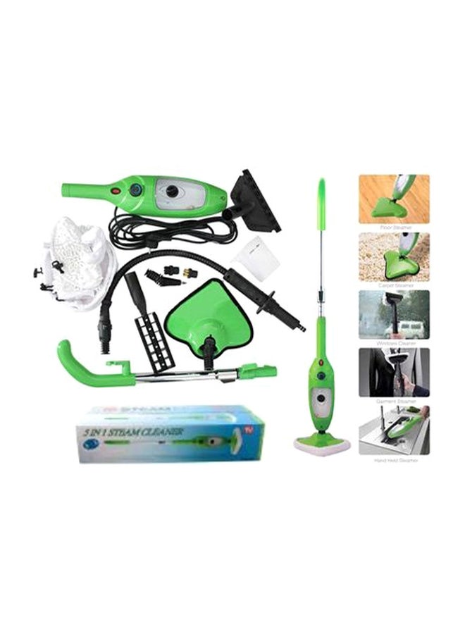 5-In-1 Steam Cleaner x5 x5 Green/Black/Clear