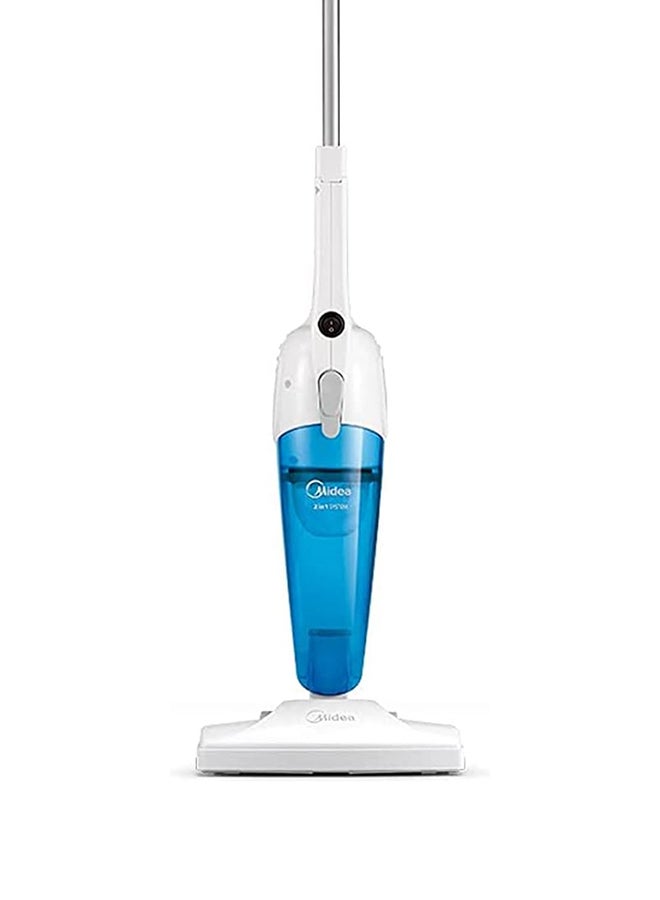 2in1 Light Weight Corded Upright Vacuum Cleaner,Powerful with  Transparent Dust Container, Stick & Handheld Multi-Surface Cleaning, 5M Cord, High Suction Power, Best for Home 600 W SC861 White/Blue