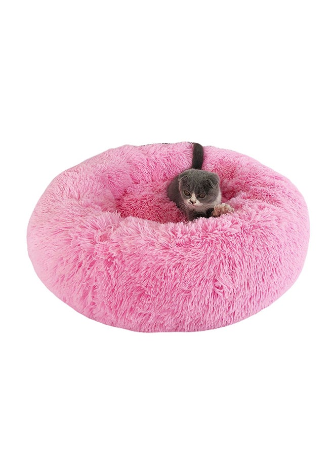 Comfortable Warm Pet Nest Bright pink 50x4x40cm