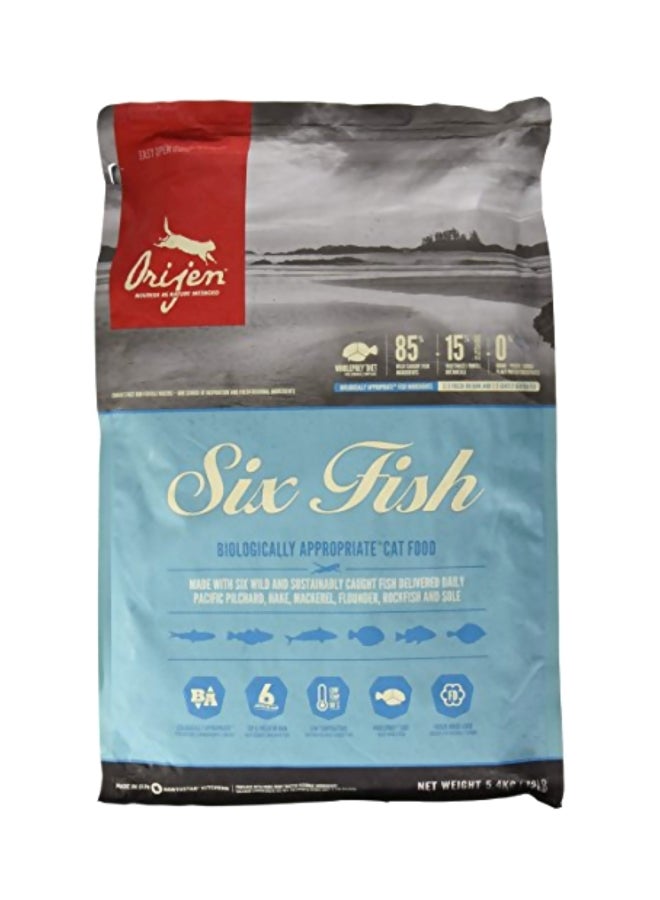 Six Fish Biologically Appropriate Cat Food 5.4kg